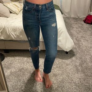 Womens Levi Wedgie Jeans